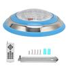 LED Simming Pool Light Underwater Light AC12V RGB HighPower 18Key Remote Control Submersible Light(54W 5400LM )
