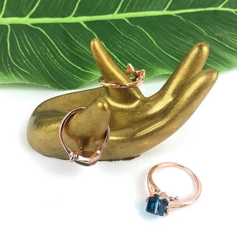 Ornament din Beton Cercei Colier Suport Depozitare Artizanat Lucrat Manual Matrițe Creative Suport Inele Amuzant Matriță Silicon Gips deget