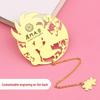 Ancient-Style Dunhuang Panda Metal Bookmark: Cultural Gift for Students, Teachers, and Museum Enthusiasts