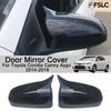 Car Rearview Accessories Door Mirror Cover For Toyota Corolla Camry Aygo 2014-2018 Carbon Fiber Car Upgrade Modify A Car