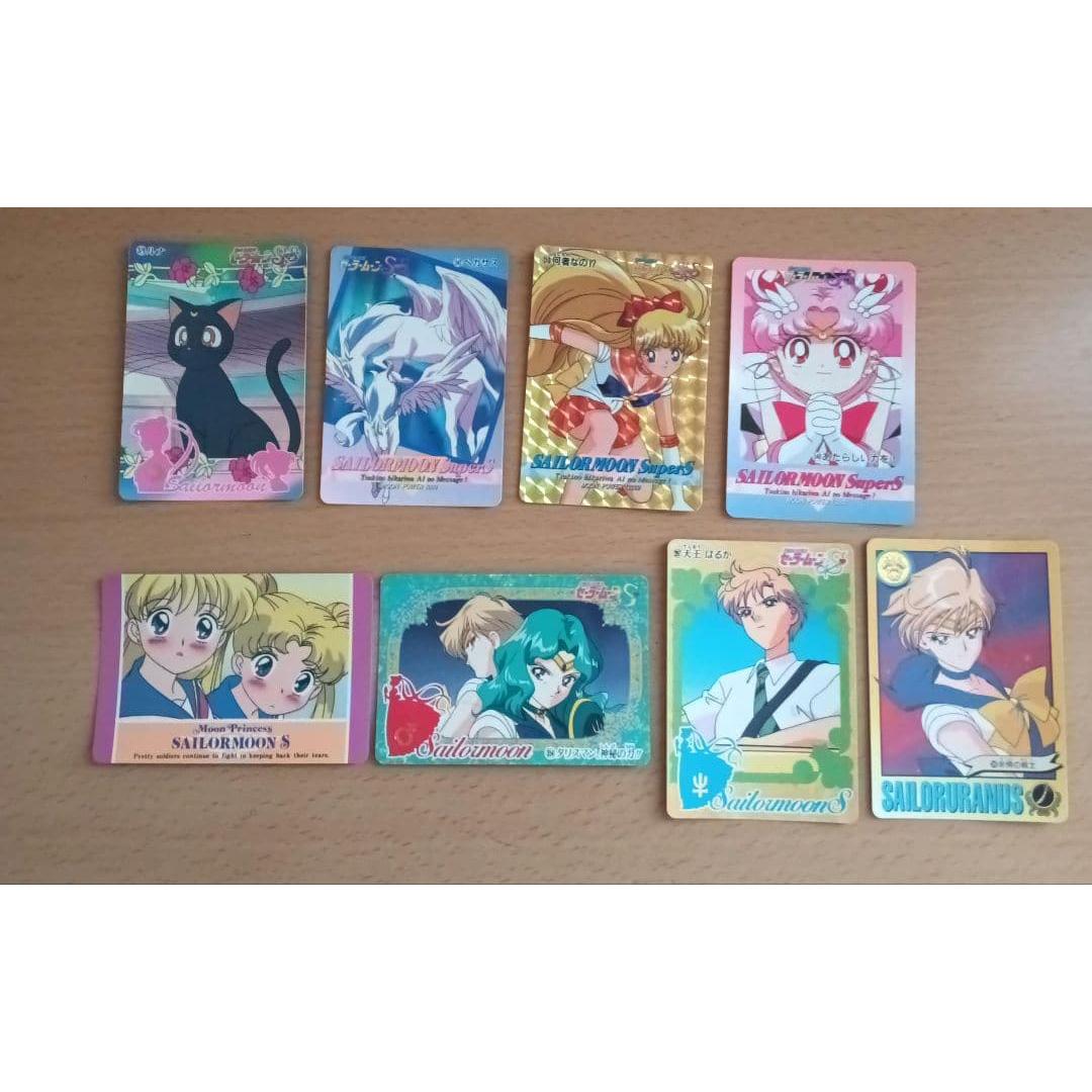 Carddass Sailor Moon Card Set of 8