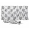 Elegant Decorative Desk Pad Leaves Symmetry Retro 100x50 Cm