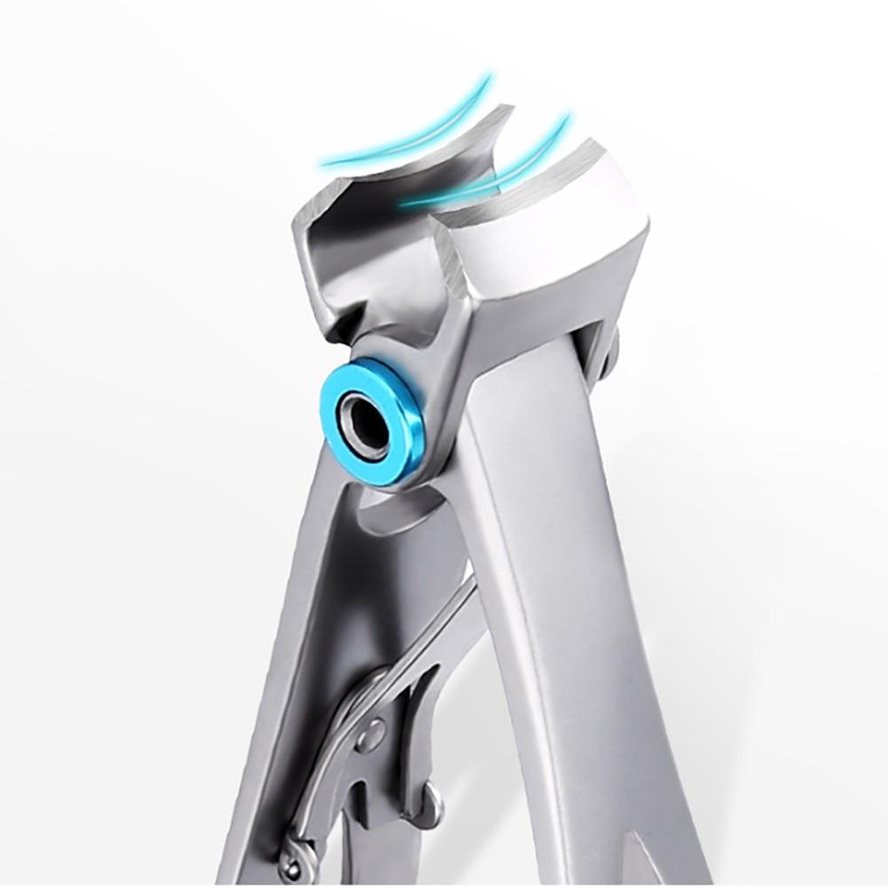 Stainless Steel Nail Clippers 2 Sizes Available Manicure Fingernail Cutter Thick Hard Toenail Scissors Tools