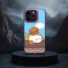 Cute Cartoon M-Molang Black Candy silver phone case Phone Case For iPhone17,16,15,14,13,12,11 Plus,Pro Max