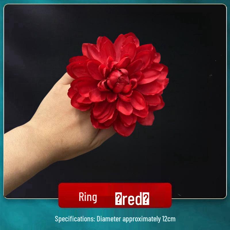 Dream Lotus Dance Peony Hand Flower for Women - Classical Dance Accessory