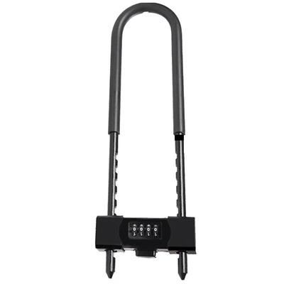 Realand ZU01 Diebstahlsicheres Zahlenschloss U-Lock CN-Stecker (Adapter enthalten)