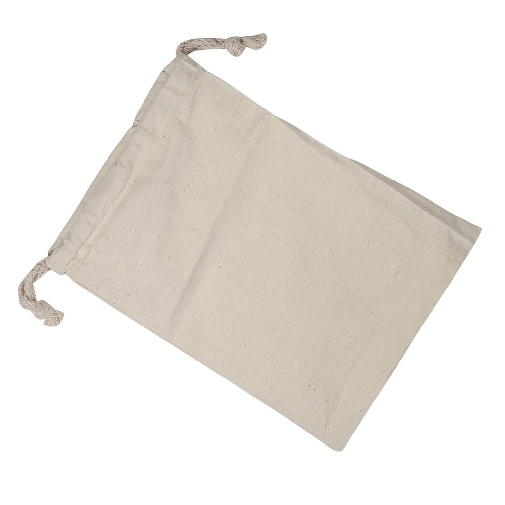 Haushalt Einfacher Baumwoll-Kordelzug Aufbewahrung Wäschebeutel Beutel zum Verstauen für Reisen Heimgebrauch 30 * 40CM
