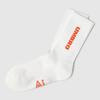 Vertical Wording Cushioning Crew Socks Orange UR123CSC14