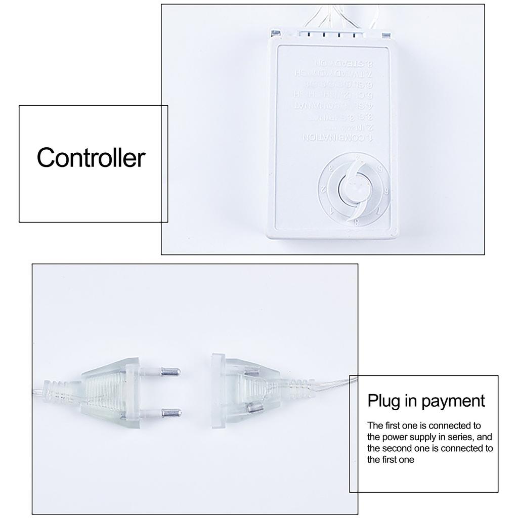 Ramadan Star LED Bulb String Light Decoration Curtain Light Wedding Neon