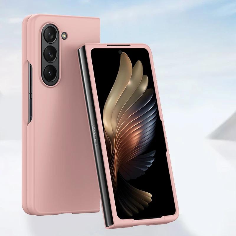 Hard Shell Plastic Phone Case for Samsung Galaxy Z Fold 7 6 5 4 3 Fold7 Fold6 Fold5 Fold4 Fold3 5G Full Package Protective Cover