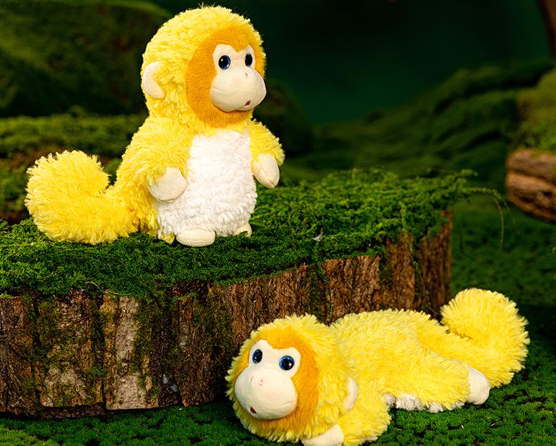 Golden Monkey, Wild Boar, and Husky Plush Toy Series - Birthday or Office Gift
