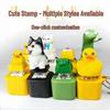 LED Sound & Light Animal Keychain: Stress Relief Button Featuring Lizard, Pig, Puppy, Frog, Snake