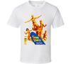 Retro Vintage Tee Surfing T-shirt Surf Board Party 60s Cult Film Surfer Gift 50s