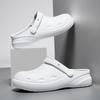 Waterproof Oil-Proof Non-Slip Chef Shoes Men's Work Shoes Slip-On Safety Shoes Anti-Odor Wear-Resistant EVA