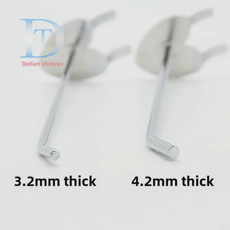 Heart-Shaped Single Foot Hook for Mobile Accessories and Supermarket Shelves