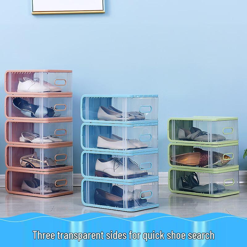 Stackable Clear Drawer Shoe Storage Box