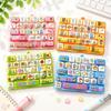 26 Keys Mechanical Keyboard Toy Hangable Creative Stress Relief Fidget Toy Gift Toy Clear Key Sounds Bag Pendant Charm