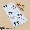 Wave Bow Soft Portable Travel Towel Unisex Ultra Lightweight Microfiber Oversized Sand Free Quick Dry Beach Towel
