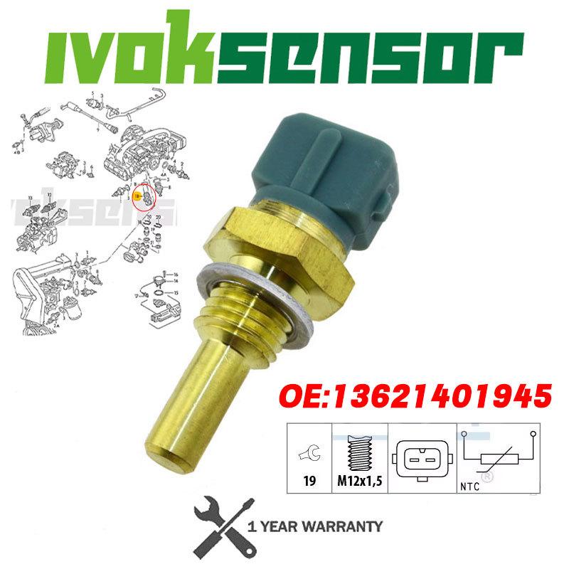 Coolant Water Temperature Sensor for BMW M3 M5 316 318 325 320 323 E28 E30 E34 E36 Hyundai 13621401945 13621357414 13621284397