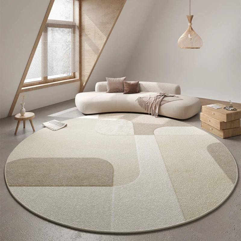 Minimalist Carpet for Living Room,Anti-Slip Mat, Soft Washable Bedside Rug, Natural Bedroom Decor