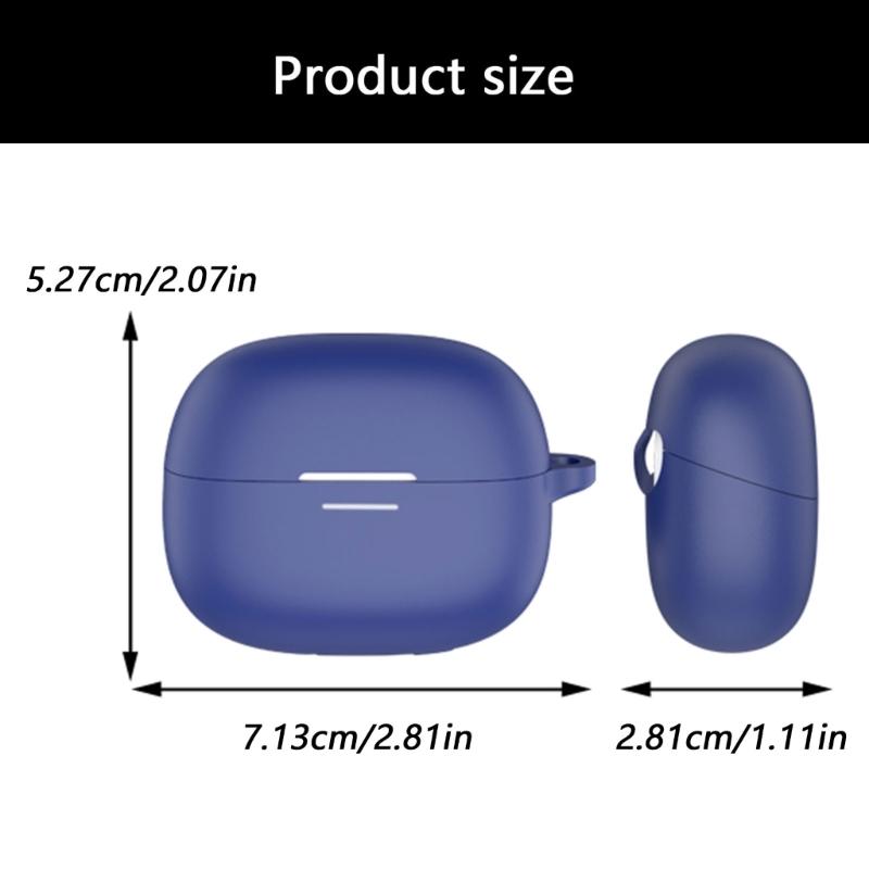 Protective Case Sleeve Housing Waterproof for Earphone Shockproof Nonslip Offering Comprehensive Dust And Water Defense