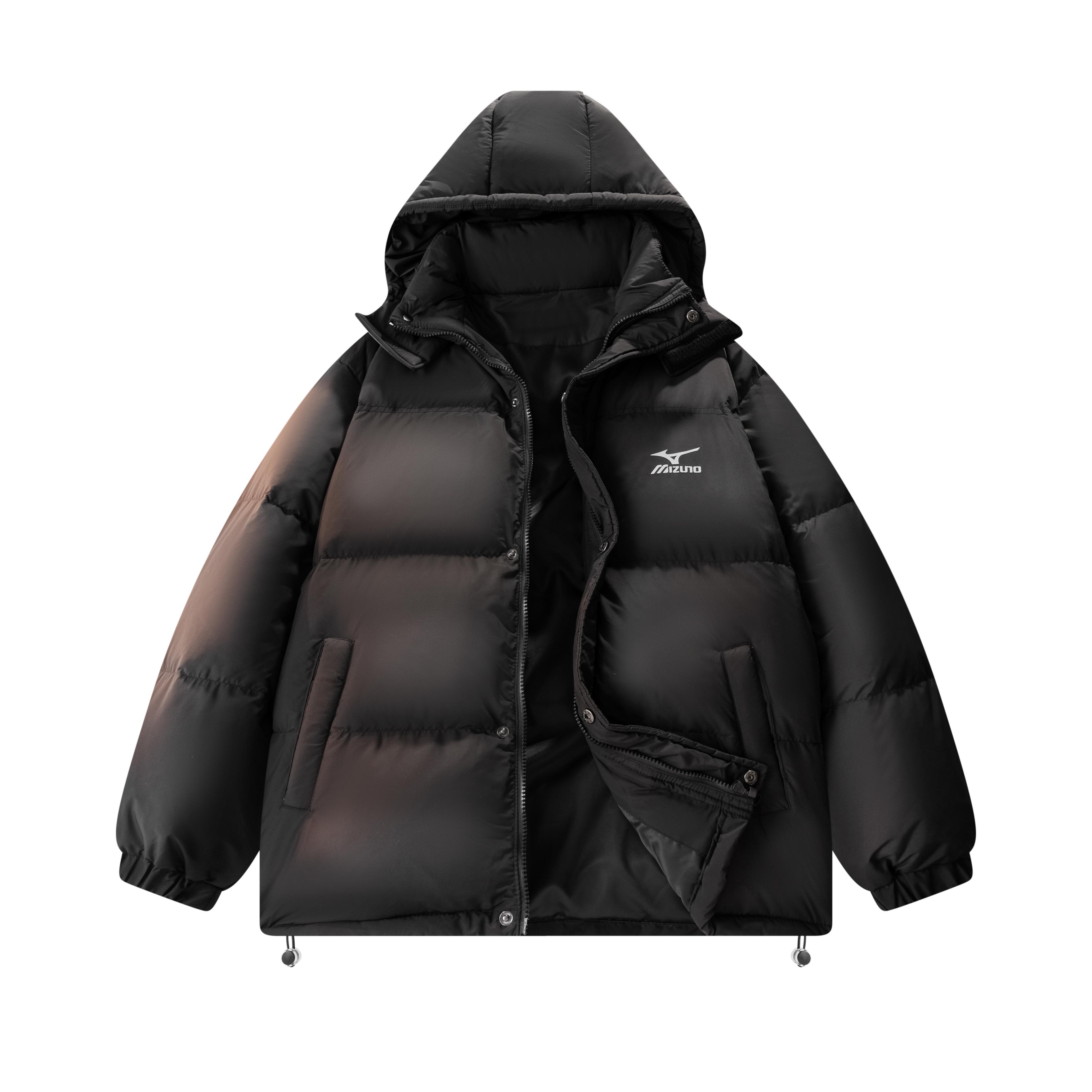 Mizuno Down Jackets Unisex Hooded Thickened Puffer Jacket A2CE2624 S