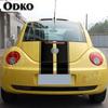 Auto Styling Motorhaube Dach Heckklappe Streifen Kit Aufkleber Vinyl Für Volkswagen Käfer 2002-2006 Zubehör