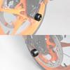 NICECNC Front Axle Slider Wheel Fork Protector Crash Pads For KTM 390 Duke 390 Enduro R 390 SMC R 2025 390 Adventure R