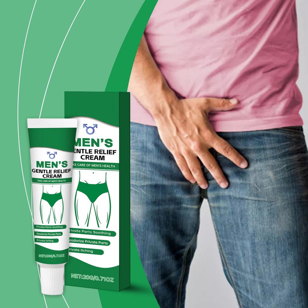 Men's Private Area -itch And Soothing Cream, Honeysuckle, Cnidium Monnieri, Sophora Flavescens Root Care Cream, External Ointment For Private Areas.