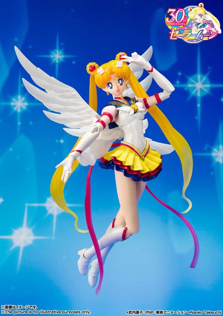 TAMASHII NATIONS Sailor Moon Eternal Sailor Moon Approximately 135mm Painted Movable Figure S.H.Figuarts ABS&PVC