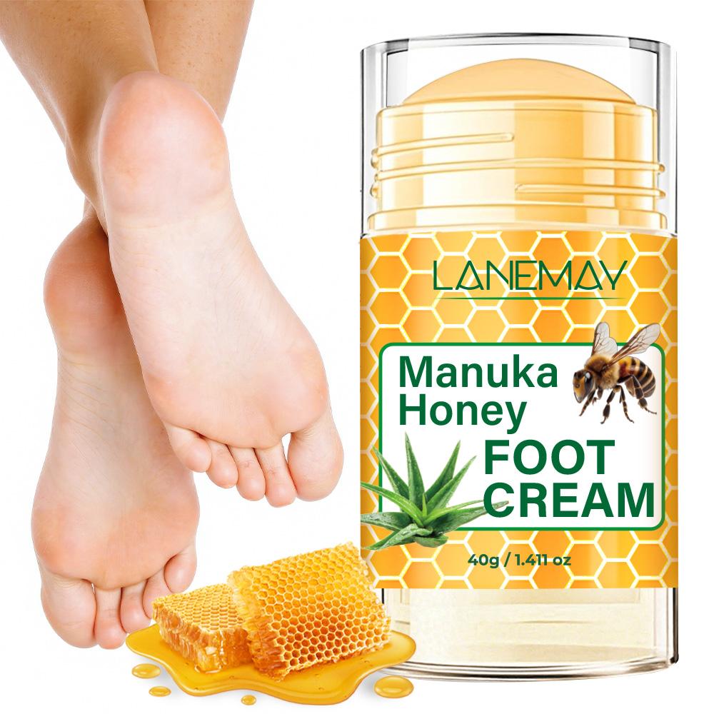 

Manuka Honey Foot Cream-Deep Moisturizing & Soothing Dryness For Feet-Suitable For All Skin Types, 40g