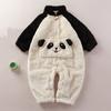 Baby Toddler Warm Onesie Cute Cartoon Pajamas For Home Wear