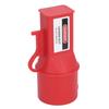 Industrial Socket Lockout Device 72mm Diameter Energy Isolation Electrical Plug Lockout Tagout