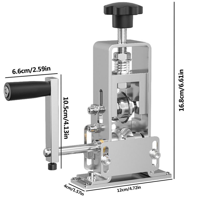 Copper Wire Stripper Machine Drill Powered Copper Wire Peeler Machine Cable Stripper Tool With Hand Crank Portable For Recycling