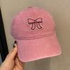 Baseball Cap Peaked Hat Bow Pattern Uv Protection Breathable Quick Dry Gift