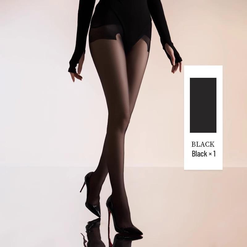 

Ультратонкие бесшовные черные чулки Bonas Anti-Snag для женщин 0 sense of seamless чёрный