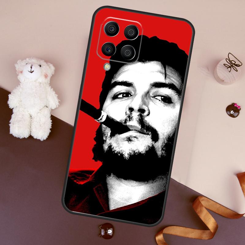 Che Guevara Cigarett Case For Samsung Galaxy M32 M52 M14 M54 M13 M33 M53 M56 M36 M16 M31 M11 M12 M35 M55 M15 M06