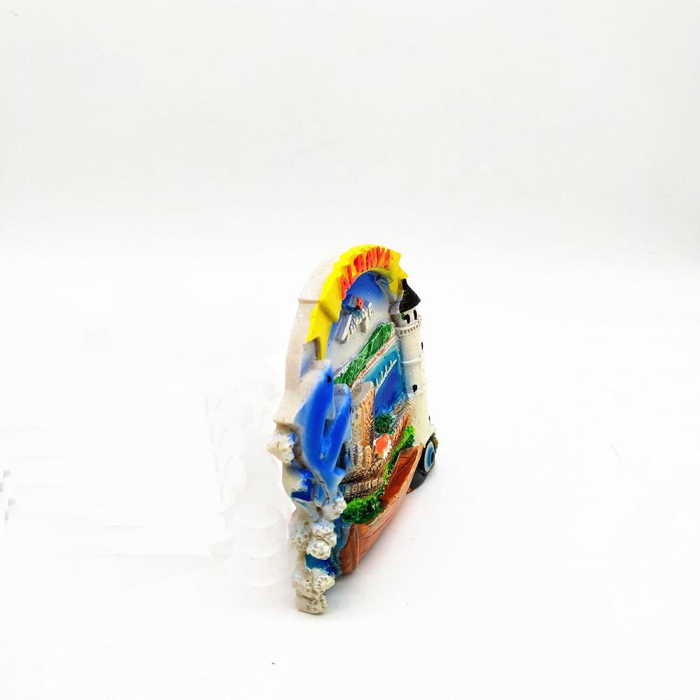 Turkey Fridge Magnet Souvenir Kemer Alanya Antalya Resin Magnets for The Refrigerator Magnetic Stickers Gifts Home Decoration