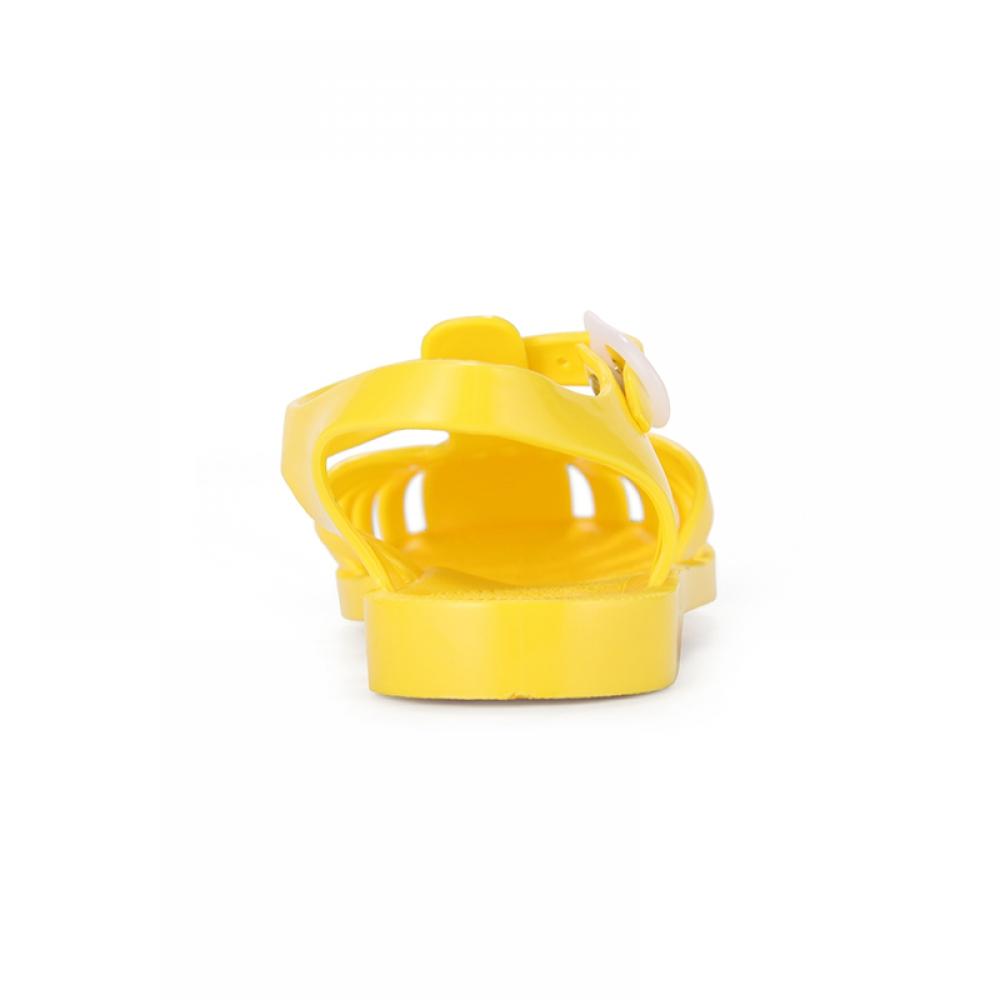 Meduse Sun 201 Jaune June Yellow Kids Kids Jelly Shoes Sandals