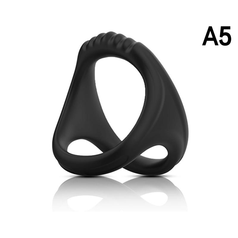 Silicone Lock Ring Male Lock Sperm Ring Penis Ring Ejaculation Delay Erection Rings Adult Sex Toys For Men Lock Sperm Trainer