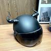 Factory Direct 3D Printed Original Plastic Crafts Devil Horns Helmet Decorations Personalized Ornaments 3M Adhesive Gift