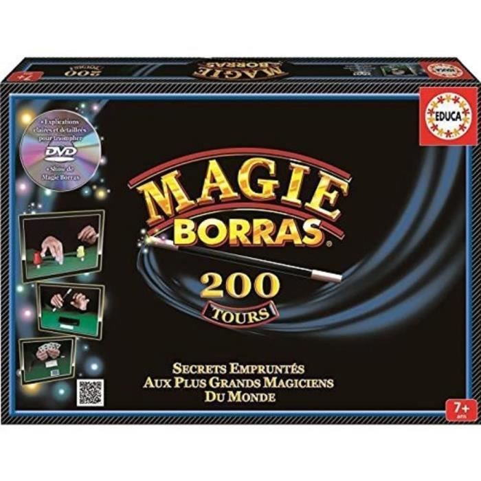 Educa Magic Kit Borras Magic 200 Tricks - Train Like the Best Magicians In the World
