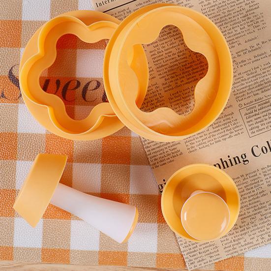 Tart Shell Mold Plastic Pastry Dough Stamper Kit Pie Crust Mold DIY Cake Tart Pan Mold for Egg Tart Shells Cheesecake Pastry Cupcake Muffin