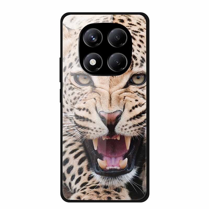 Luxury Case For Redmi Note 14 Pro 4G Tempered Glass Cover For Xiaomi Redmi Note14 Pro 4G Phone Cases Fashion Protective fundas