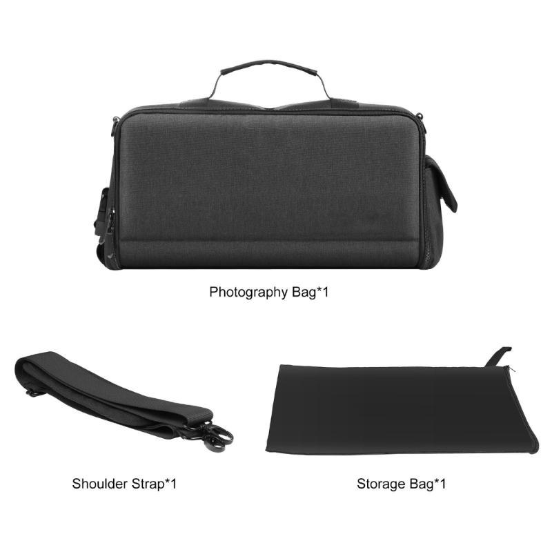 Waterproof Camera Bag With Padded Compartments And Adjustable Shoulder Strap For Cameras And Accessories