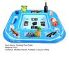 Floating Pool Game Table Inflatable Board Games Table with Cup Holders Floating Food Drink Bar Summer Pool Accessories for Adults And Kids