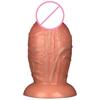 23 * 10CM Large And Oversized Anal Plug Penis Liquid Silicone Dual Hardness Simulation Oversized Dildo Adult Sex Toy