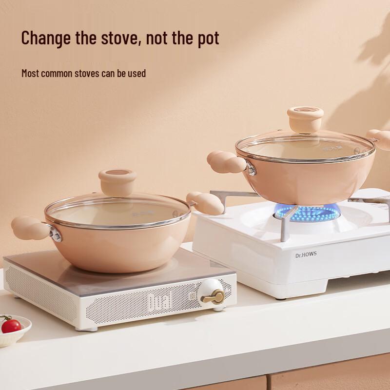Chui Da Huang 20cm Non-Stick Ceramic Wok