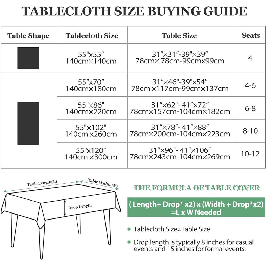 Kitchen Dinning Room Wrinkle Free Tassel Indoor and Outdoor Exquisite Fabric Cotton Linen Rectangle Tablecloths