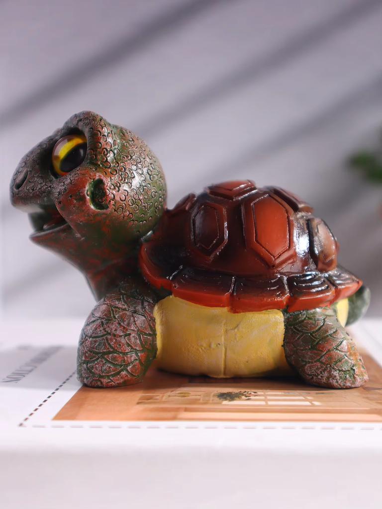 1pc Home Turtle tabletop decoration Resin home decor Garden decor Creative sea creatures
